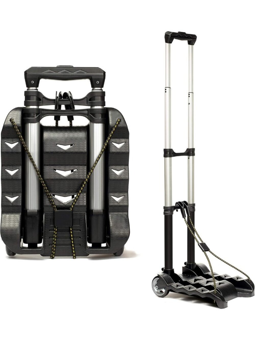 Folding Luggage Cart - Lightweight, Portable Travel Trolley for Easy Transport